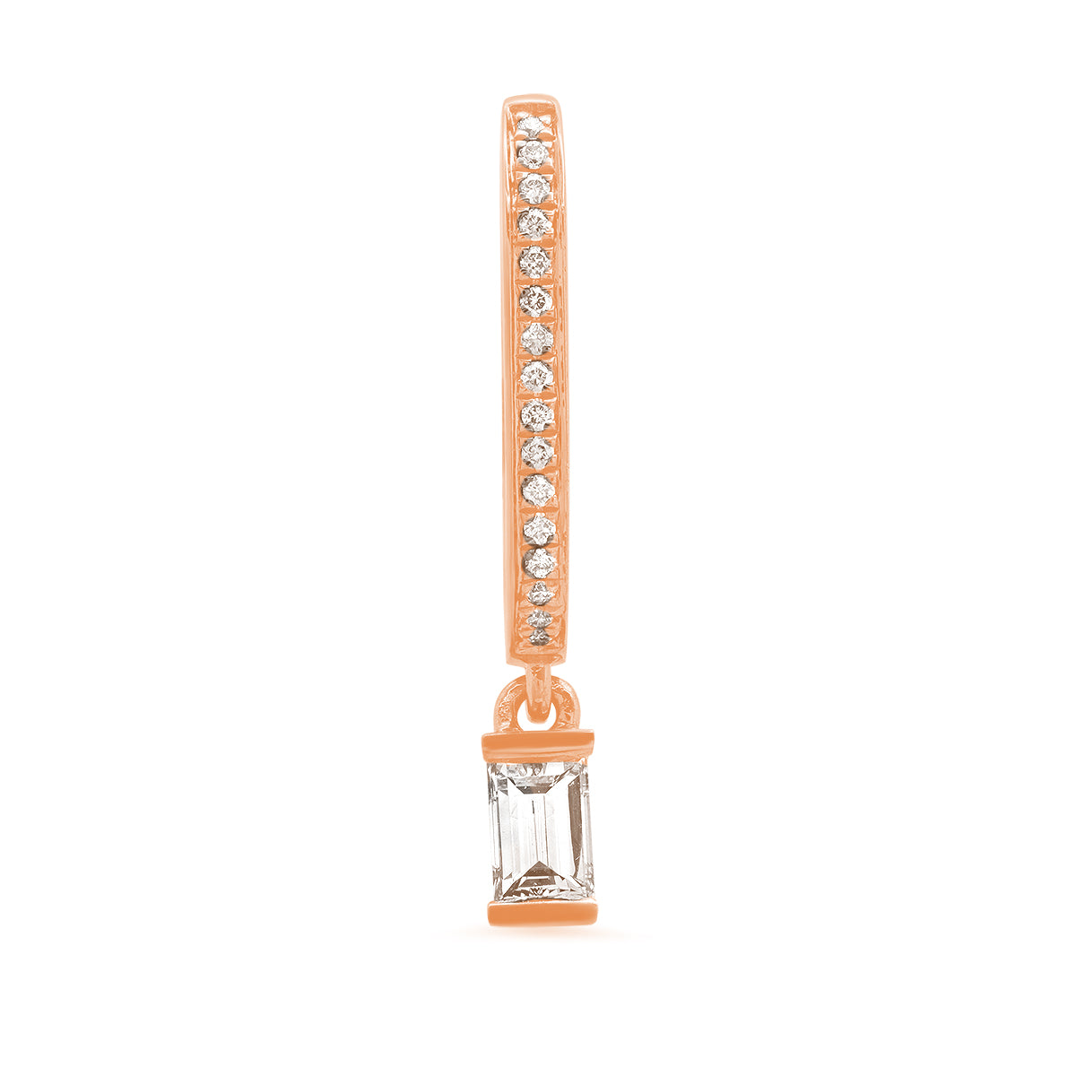 Exquisite Large Maasai Hoop Earrings with Baguette Drop & White Diamonds | Elegant Tribal Jewelry for Women | Perfect for Weddings, Parties & Special Occasions