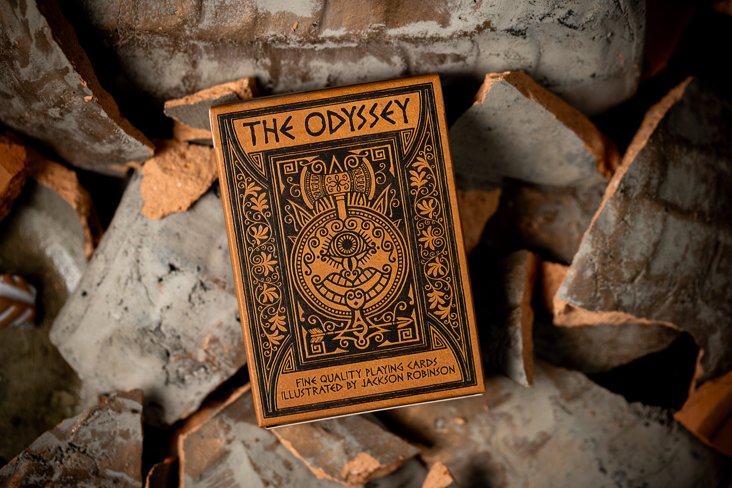 Premium Luxury Playing Cards - The Odyssey Standard Edition | Elegant Design for Poker, Magic Tricks & Collectibles | Perfect Gift for Card Game Enthusiasts