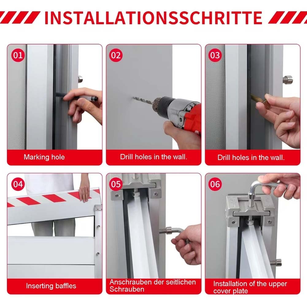 Best Reusable Flood Barriers for Home & Doors | Dam Easy Flood Protection Barrier | Mobile Flood Defense for Storms & Emergencies | HXQSL