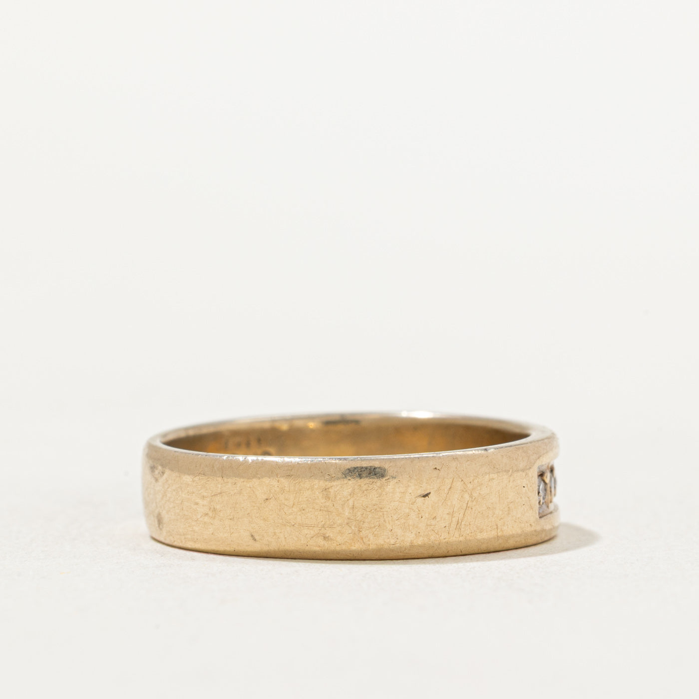 0.03ctw Six Stone Diamond Wedding Band Ring for Women - Size 7 | Perfect for Engagement, Anniversary & Everyday Elegance