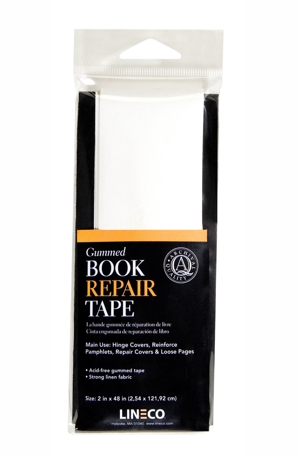 Lineco Book Repair Tape - Acid-Free Gummed Adhesive Tape 2