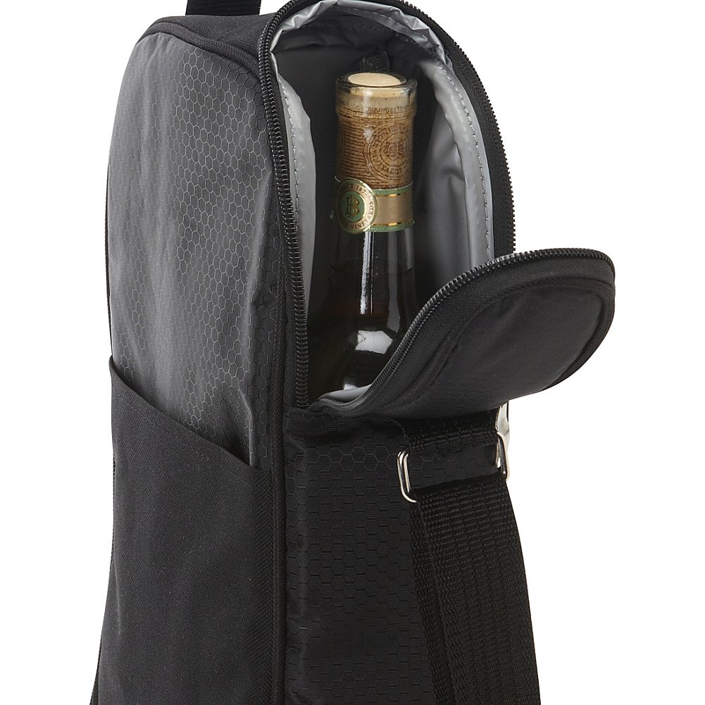 Preferred Nation Wine-to-Go Cooler - Portable Insulated Wine Carrier for Picnics, Beach & Outdoor Parties - Keep Your Wine Chilled Anywhere