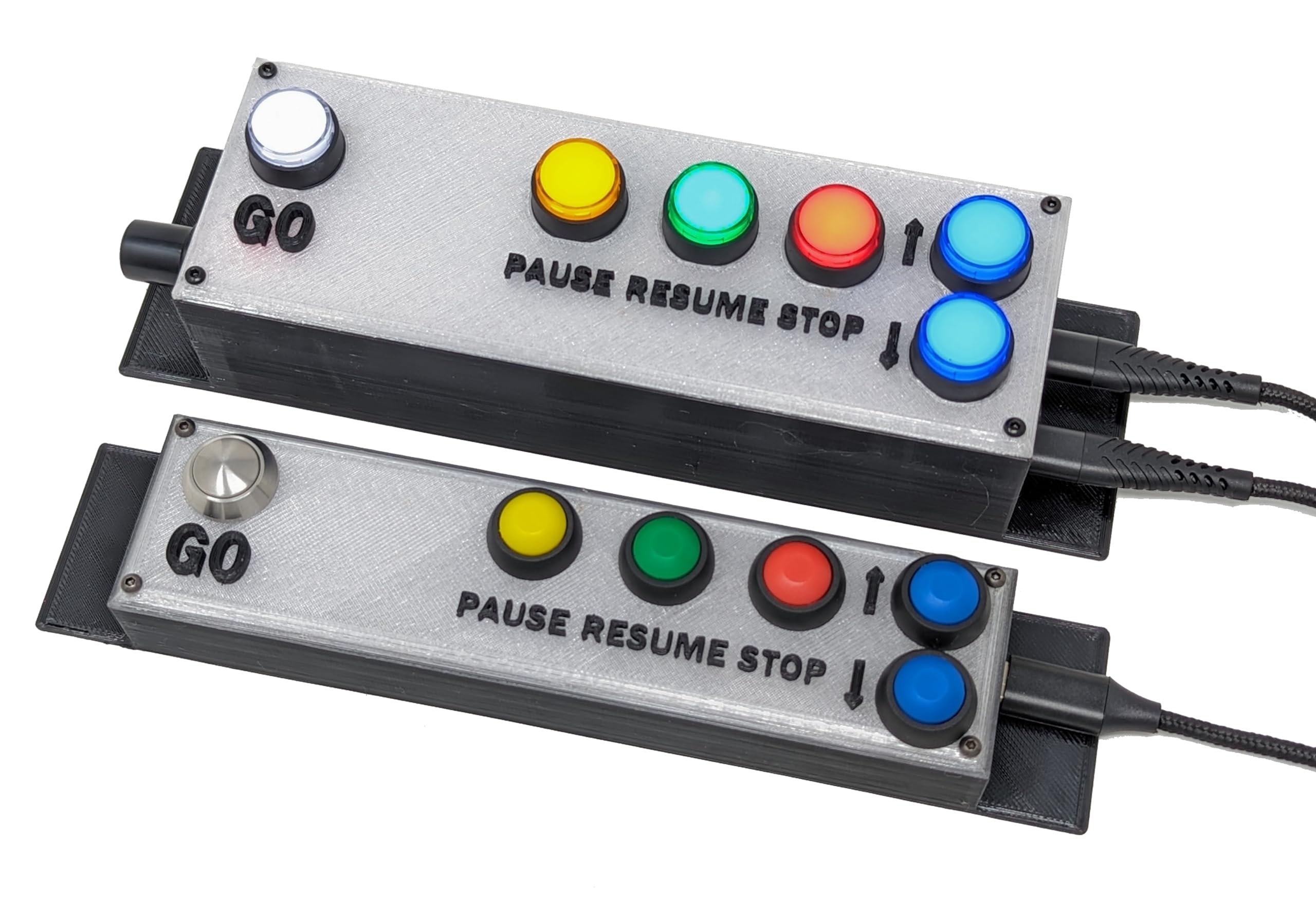 GO Button Box Remote - Compatible with QLab®, SCS, Midi, Single/Dual USB & DIN - Perfect for Theater Shows, Live Performances & Studio Control