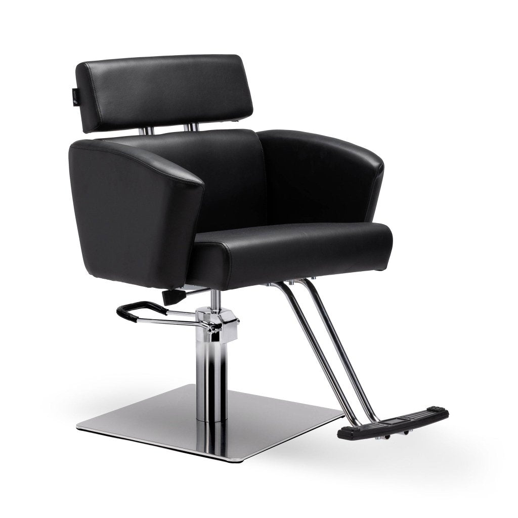 Lanvain ® Maduro Styling Chair - Adjustable Salon & Beauty Chair for Hairdressing, Makeup, Tattoo & Barber Shop - Heavy Duty All-Purpose Styling Chair 12169 - Perfect for Salon, Spa, Home & Professional Use