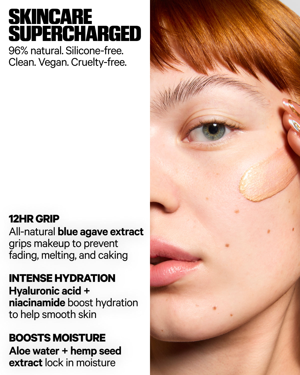 Hydro Grip + Glow Primer - Hydrating Makeup Primer with Dewy Finish | Perfect for Dry Skin & Long-Lasting Makeup | Ideal for Daily Wear, Special Occasions & Photo Shoots