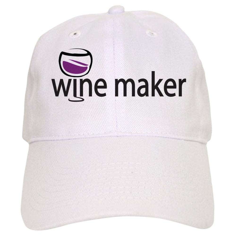 Wine Maker Cap - Adjustable Baseball Hat for Winemaking & Gifts