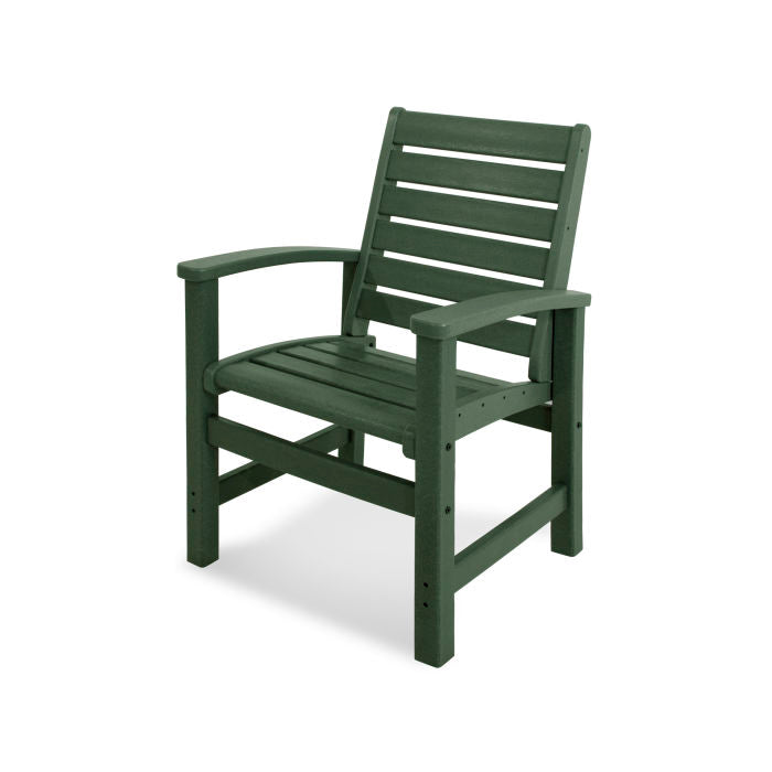 POLYWOOD Signature Dining Chair - Weather-Resistant Outdoor Furniture for Patio, Deck & Garden - Durable & Stylish Seating Solution
