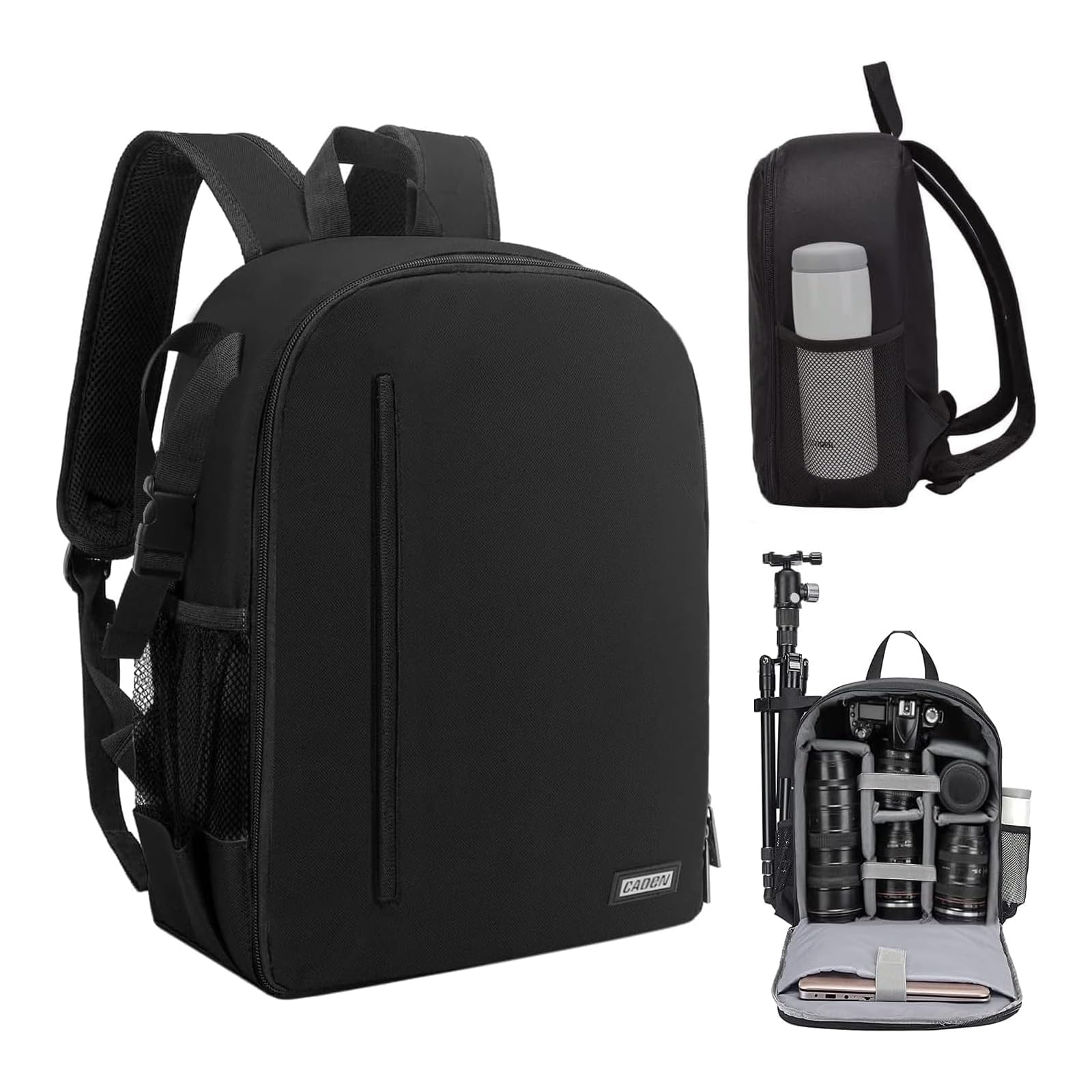 Professional Waterproof DSLR/SLR Mirrorless Camera Backpack - Compatible with Sony Canon Nikon - Perfect for Travel, Hiking & Photography Sessions