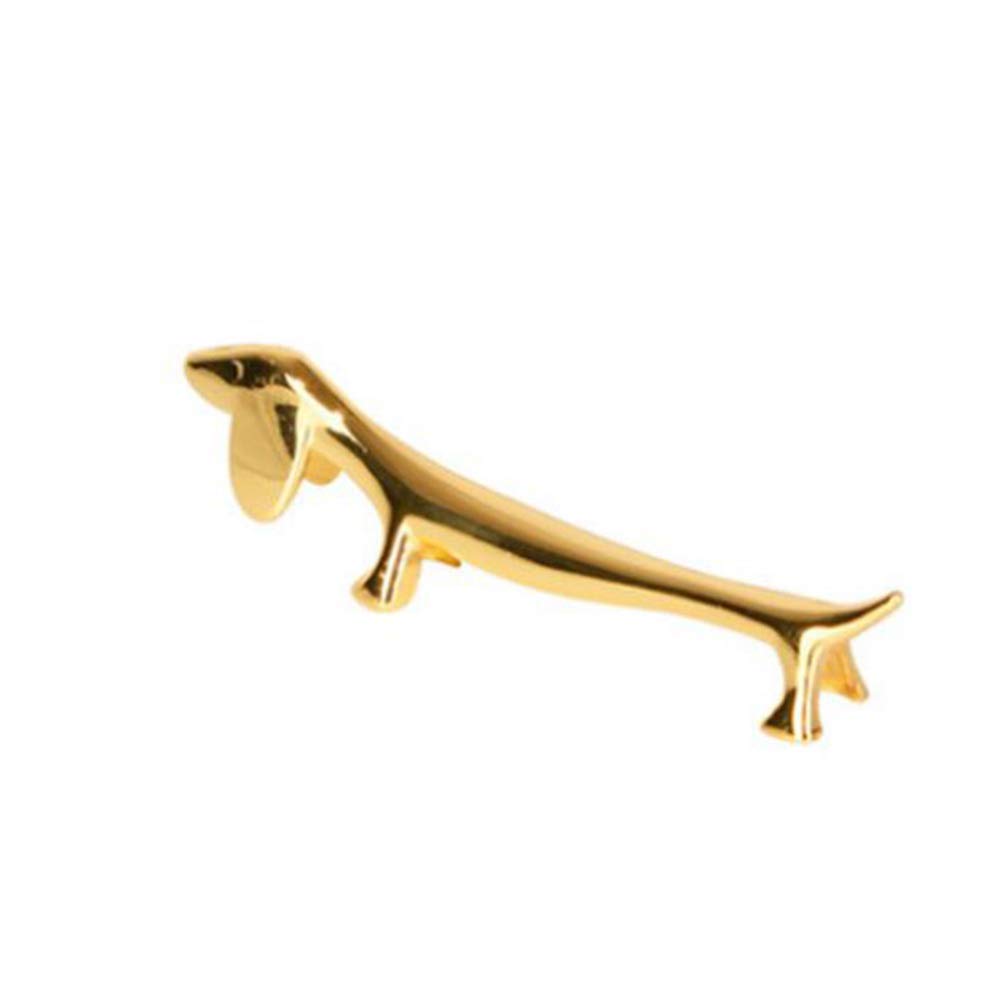 2pcs Metal Dog-Shaped Chopstick Rest Holder - Elegant Spoon & Fork Stand for Wedding, Christmas, New Year Dinner Party - Perfect Table Centerpiece Decoration for Asian Cuisine & Holiday Celebrations