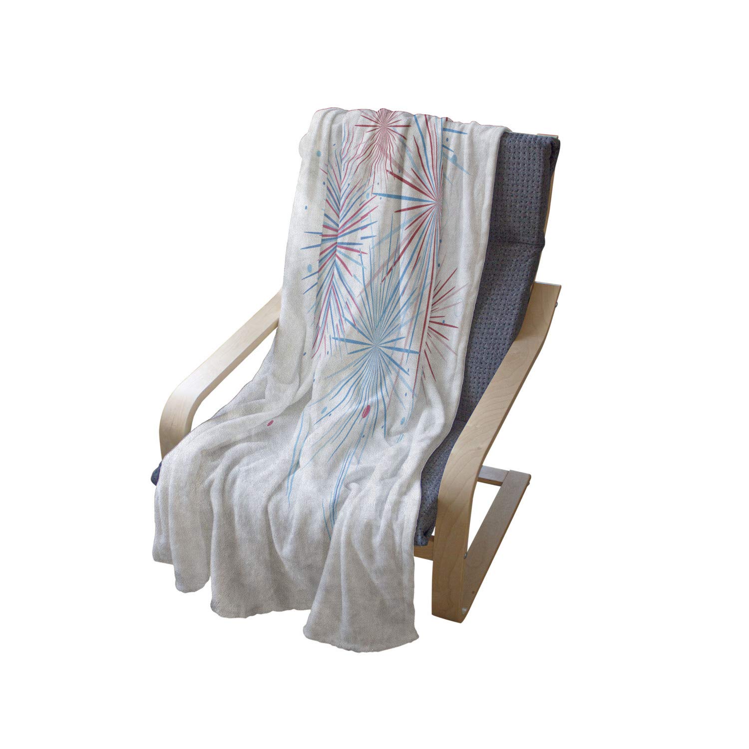 Ambesonne 4th of July Patriotic Throw Blanket - 50