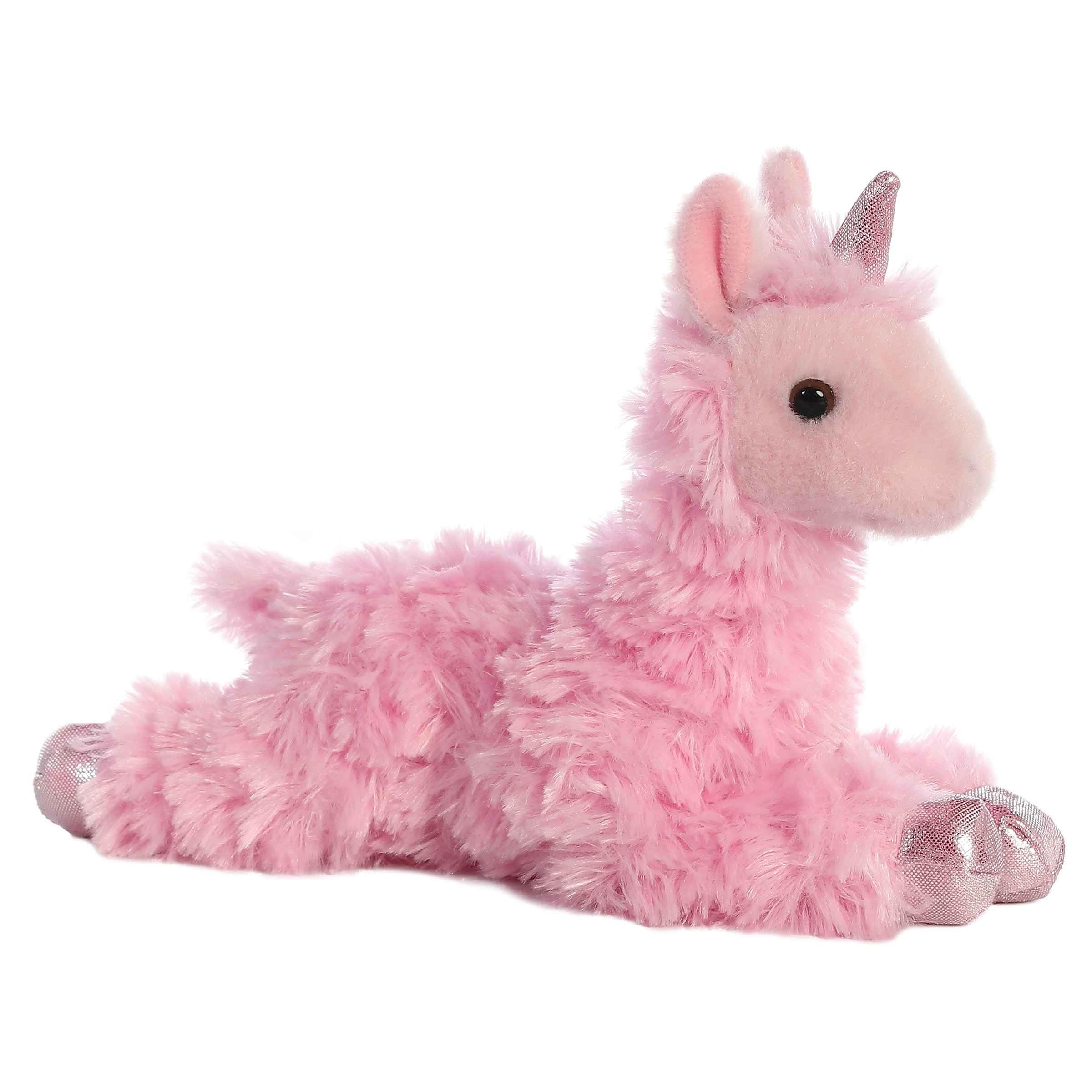 Aurora® Adorable Mini Flopsie™ Llamacorn™ Stuffed Animal - 8
