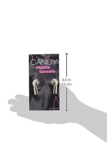 OMG Candy Nipple Tassels - Sexy Pasties for Women, Burlesque Accessories, Bachelorette Party Favors - Perfect for Burlesque Shows, Bachelorette Parties & Sensual Performances