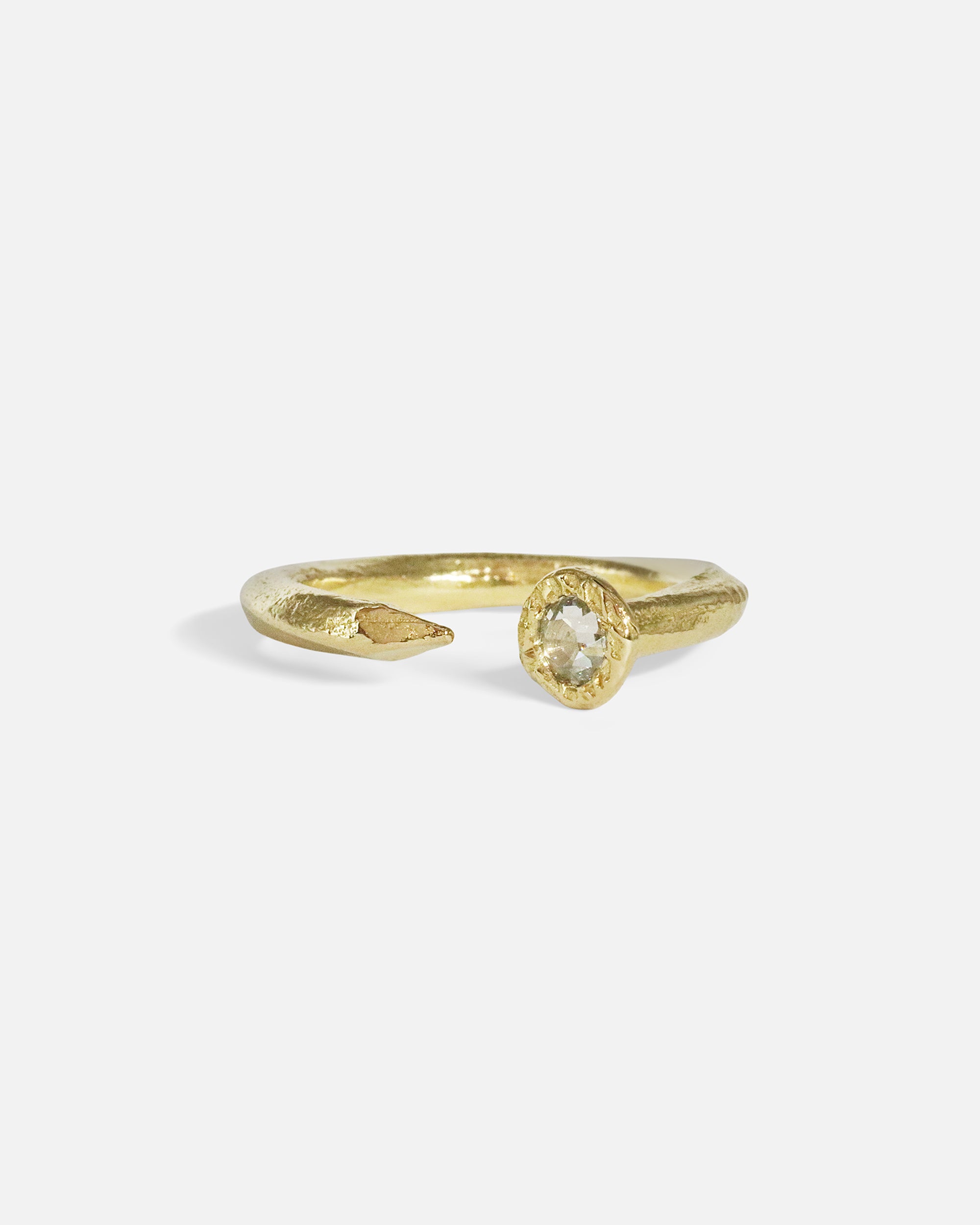 Elegant Diamond Twisted Nail Ring for Women - 14K Gold Plated Stackable Finger Ring - Perfect for Parties, Weddings & Everyday Wear