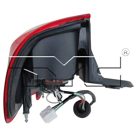 Nissan NV200 Tail Light Assembly 2013-2021 - CAPA Certified Left & Right Side with Bulbs (Part# NI2800201 NI2801201) | Perfect for Replacement & Car Upgrades | Durable & Weatherproof for Daily Driving & Night Safety