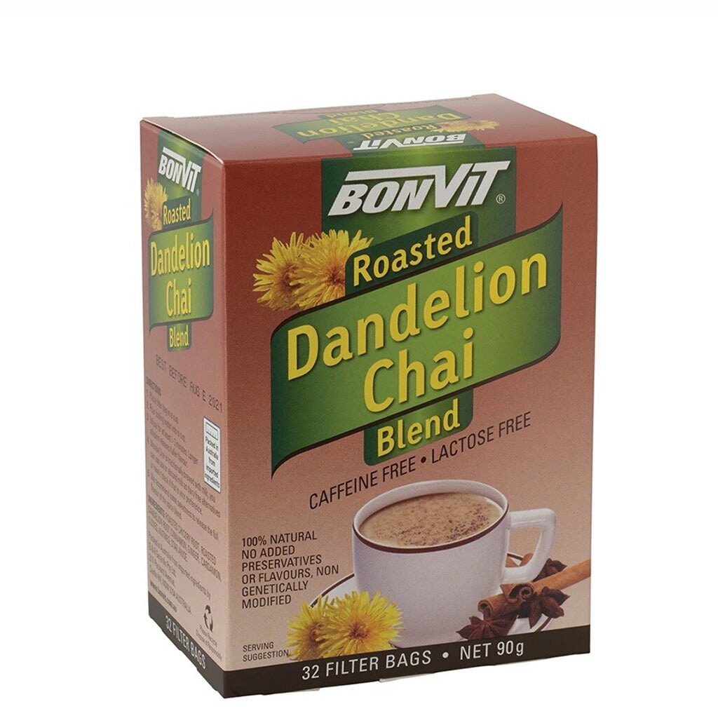 Organic Roasted Dandelion Chai Tea Blend - Herbal Detox & Liver Support - Caffeine-Free Wellness Tea for Digestion & Relaxation - Perfect for Morning Rituals & Evening Wind-Down