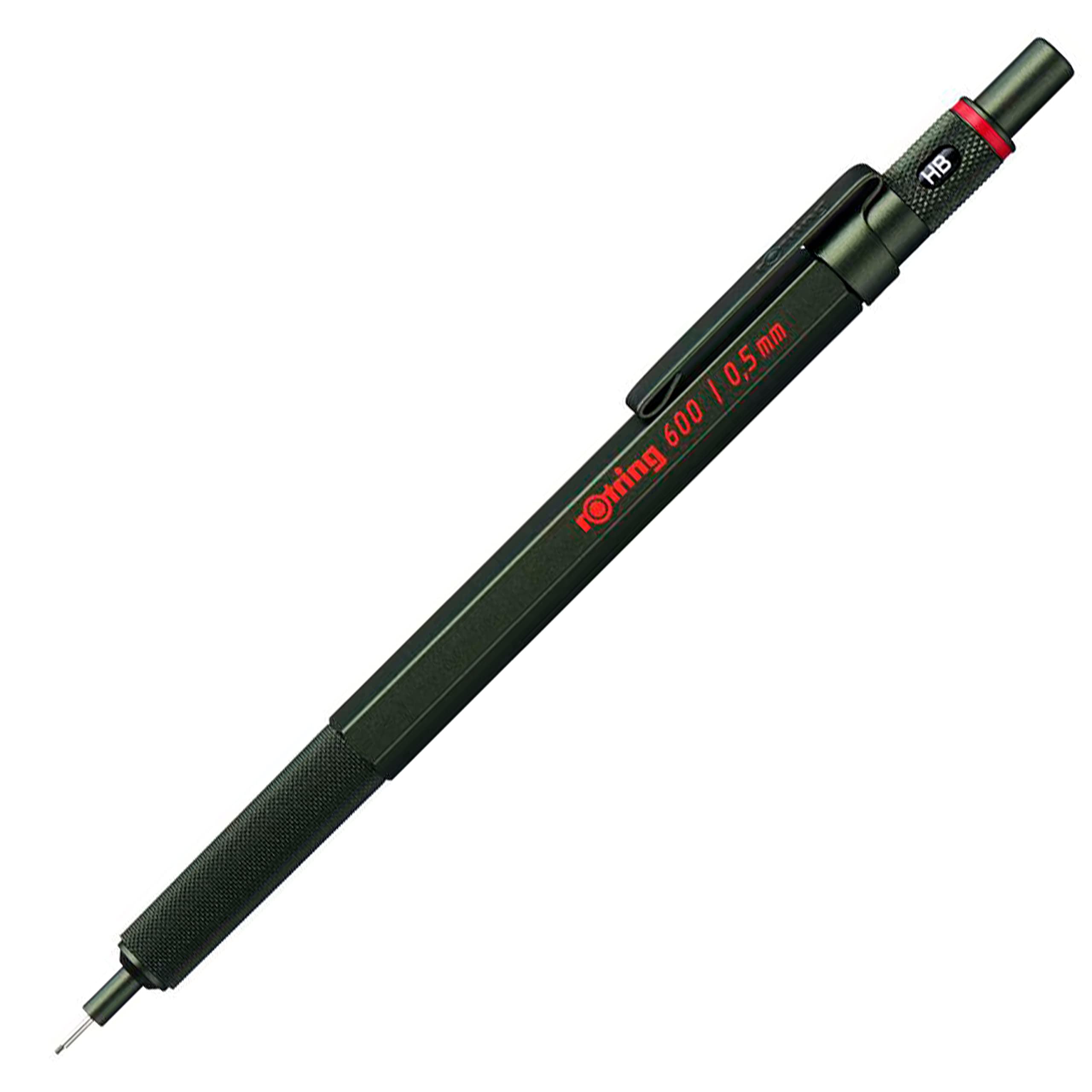 Rotring 600 Mechanical Pencil 0.7mm Silver Barrel - Premium Drafting Pencil for Architects, Engineers & Artists - Perfect for Technical Drawing, Sketching & Note Taking