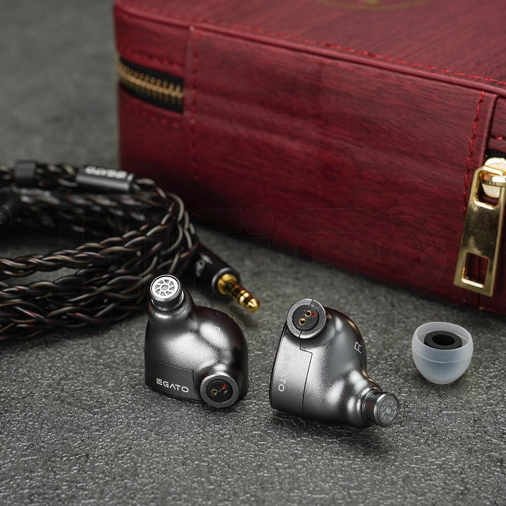 7HZ Legato Dual Dynamic Driver IEMs - High Fidelity In-Ear Monitors for Audiophiles, Musicians & Gamers - Perfect for Studio Recording, Live Performances & Gaming