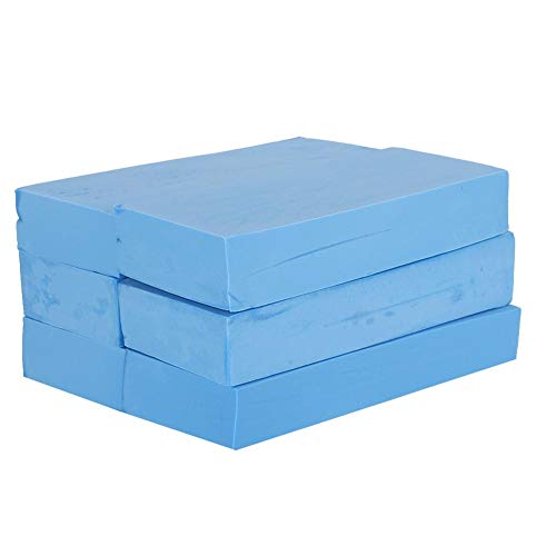 Exfoliating Body Scrub Sponge Set - 6Pcs Large Blue Bath Sponges for Deep Cleansing & Skin Renewal | Perfect for Shower, Bath & Spa Day Self-Care Routine