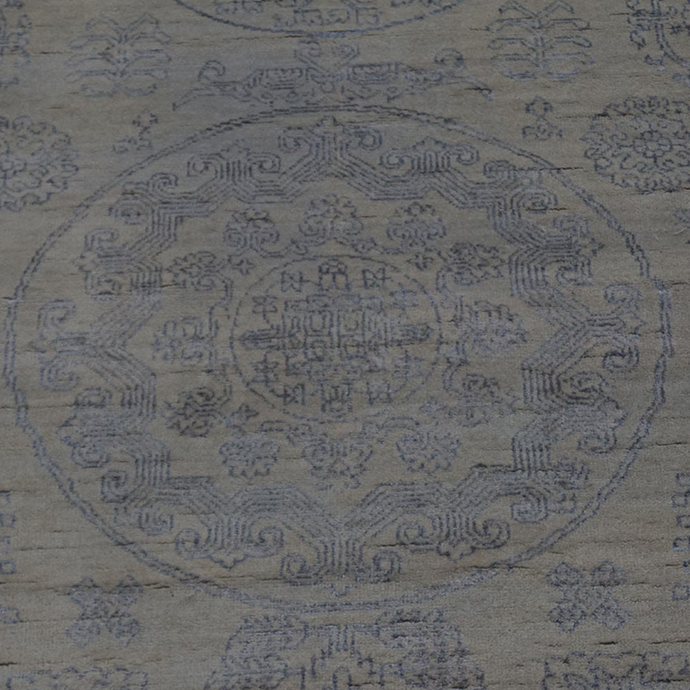 Hand-Knotted Persian Rug - Premium JadeEssence Wool Carpet for Living Room, Bedroom & Dining Area | Elegant Home Decor & Floor Covering