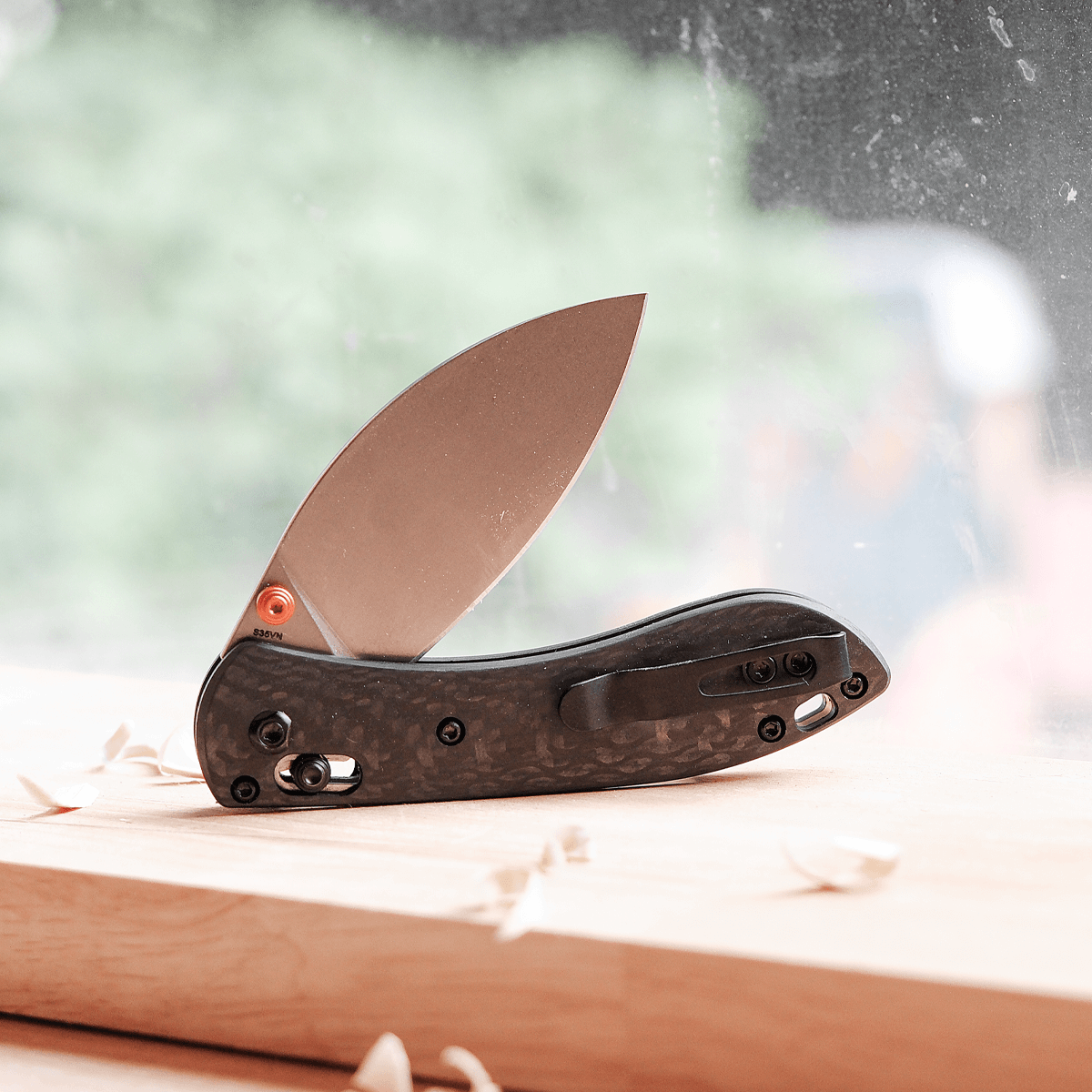 Premium Mini Nightshade Shilin Cutter - Crossbar Lock Folding Knife with 2.6