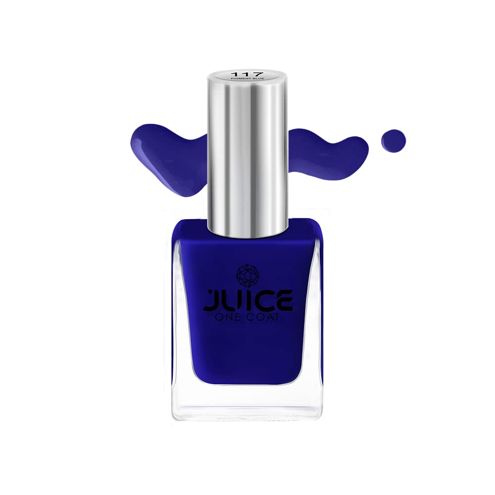 JUICE 3-in-1 Quick Dry Long Lasting Nail Polish Set - Chip Resistant, High Gloss Gel Finish with F&D Approved Colors - Perfect for Salon, Home Manicures & Special Occasions