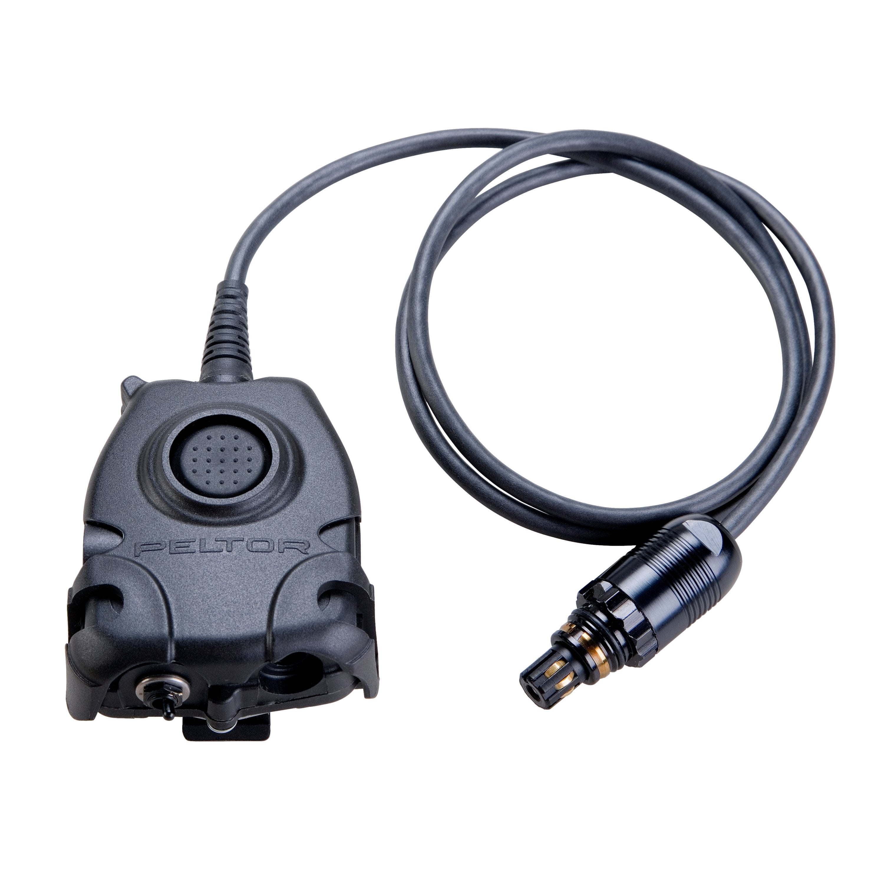 3M PELTOR Push To Talk (PTT) Adapters for Two-Way Radios - Compatible with Any Radio Model | Hands-Free Communication for Construction, Security & Outdoor Activities