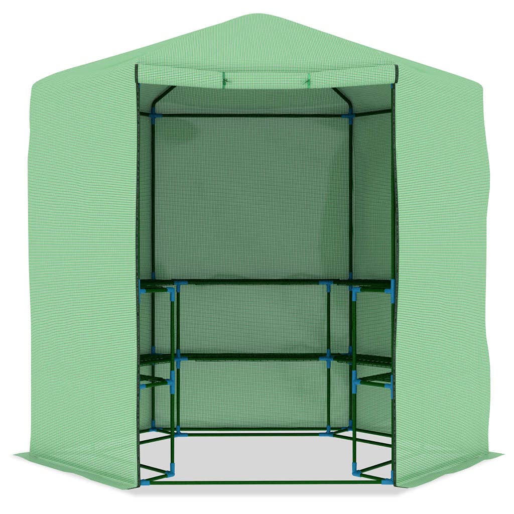 Walk-in Greenhouse for Plants & Vegetables - 89.4