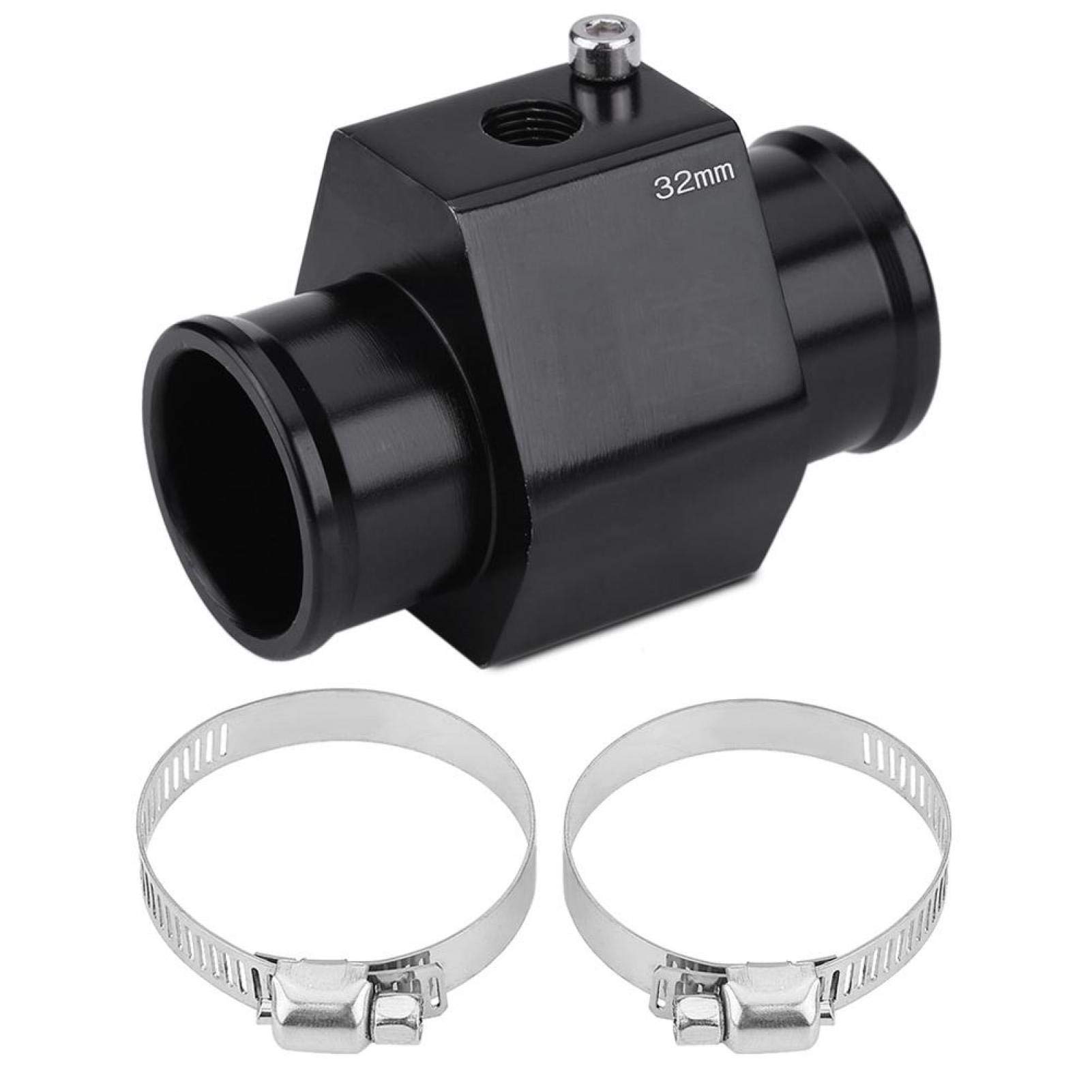 Niiyen 32mm Car Water Temperature Sensor Adapter - Auto Joint Pipe Temp Gauge Hose for Engine Cooling System - Perfect for Refitting & Upgrading Vehicle Temperature Monitoring (Ideal for Performance Cars & Daily Commuters)