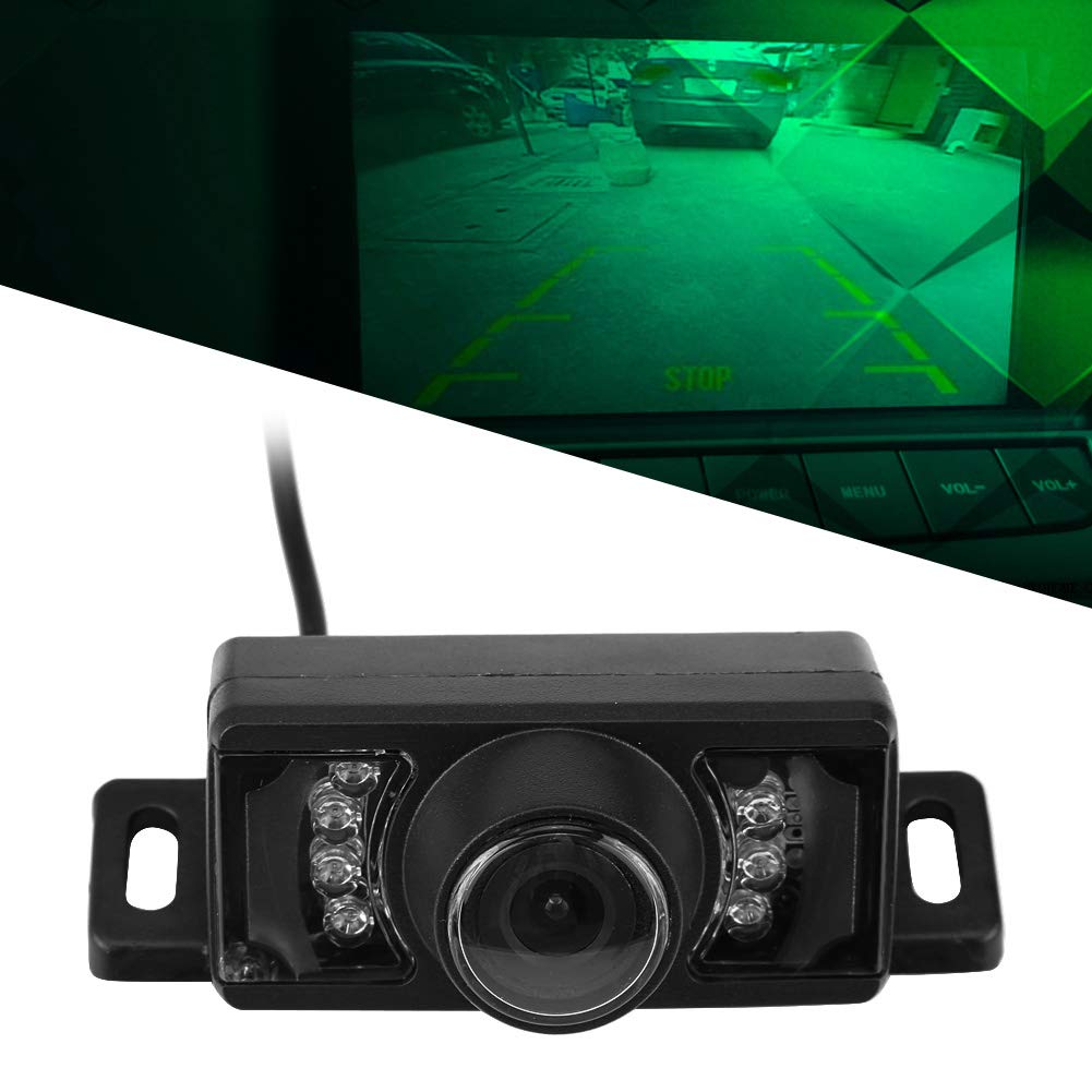 Wireless Backup Camera Kit with 7 LED Night Vision - RCA Video Transmitter & Receiver for Cars, Trucks, SUVs - Easy Parking & Reversing Assistance in Low Light Conditions