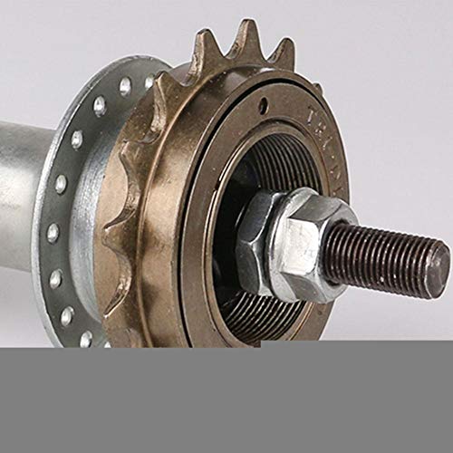 16T Single Speed Bike Freewheel - 16 Teeth Bicycle Cassette Sprocket Replacement for Single Speed Bikes - Perfect for Urban Commuting, Fixie Bikes & DIY Bike Maintenance