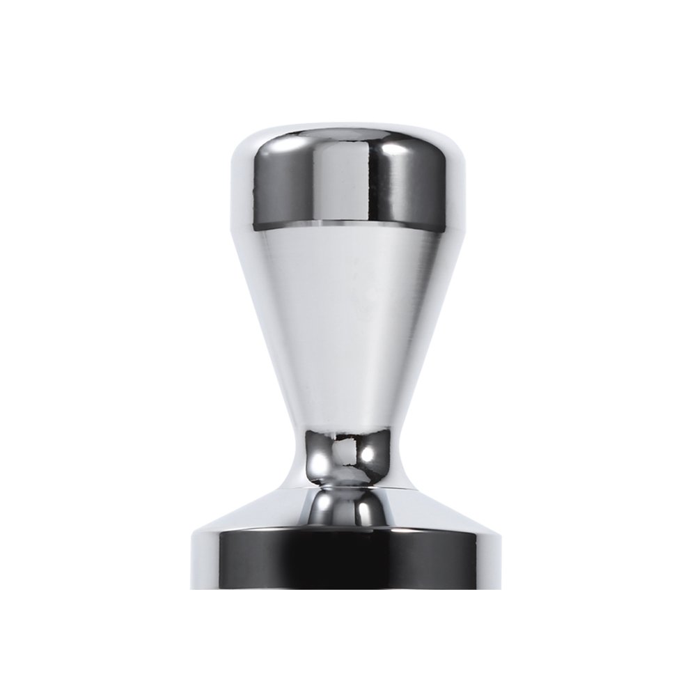 51mm Stainless Steel Coffee Tamper with Smooth Bottom - Durable Espresso Powder Press for Home Barista, Cafe & Office Use - Perfect for Tamping Grounds in Espresso Machines & Coffee Makers