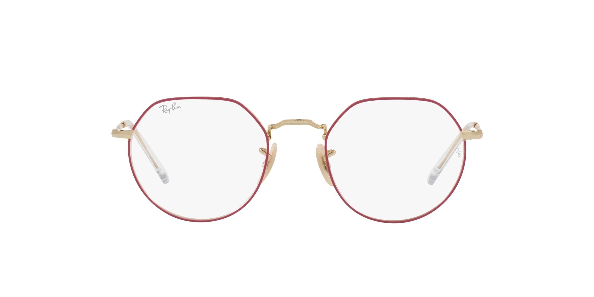 Ray-Ban Rx6465 Jack Round Prescription Eyeglass Frames - Classic Retro Style for Men & Women - Perfect for Work, Reading & Everyday Wear