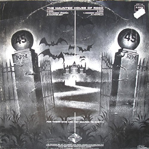 Whodini - The Haunted House Of Rock Vinyl Record | Jive 6.20204 AE | Classic Hip-Hop Album for Collectors & Music Lovers | Perfect for Halloween Parties & Retro Music Nights