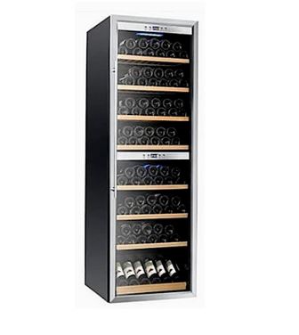 Farfalla FWC 180SHG Dual Zone Wine Cooler Refrigerator - 180 Bottle Capacity, Freestanding or Built-In, Perfect for Home Bars, Restaurants, and Wine Cellars