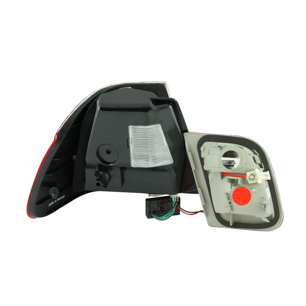 ANZO LED Tail Lights for BMW 323i (1999-2000) - Red/Smoke Pair (2pc) | Part# 321126 | Upgrade Your Car's Rear Style & Visibility