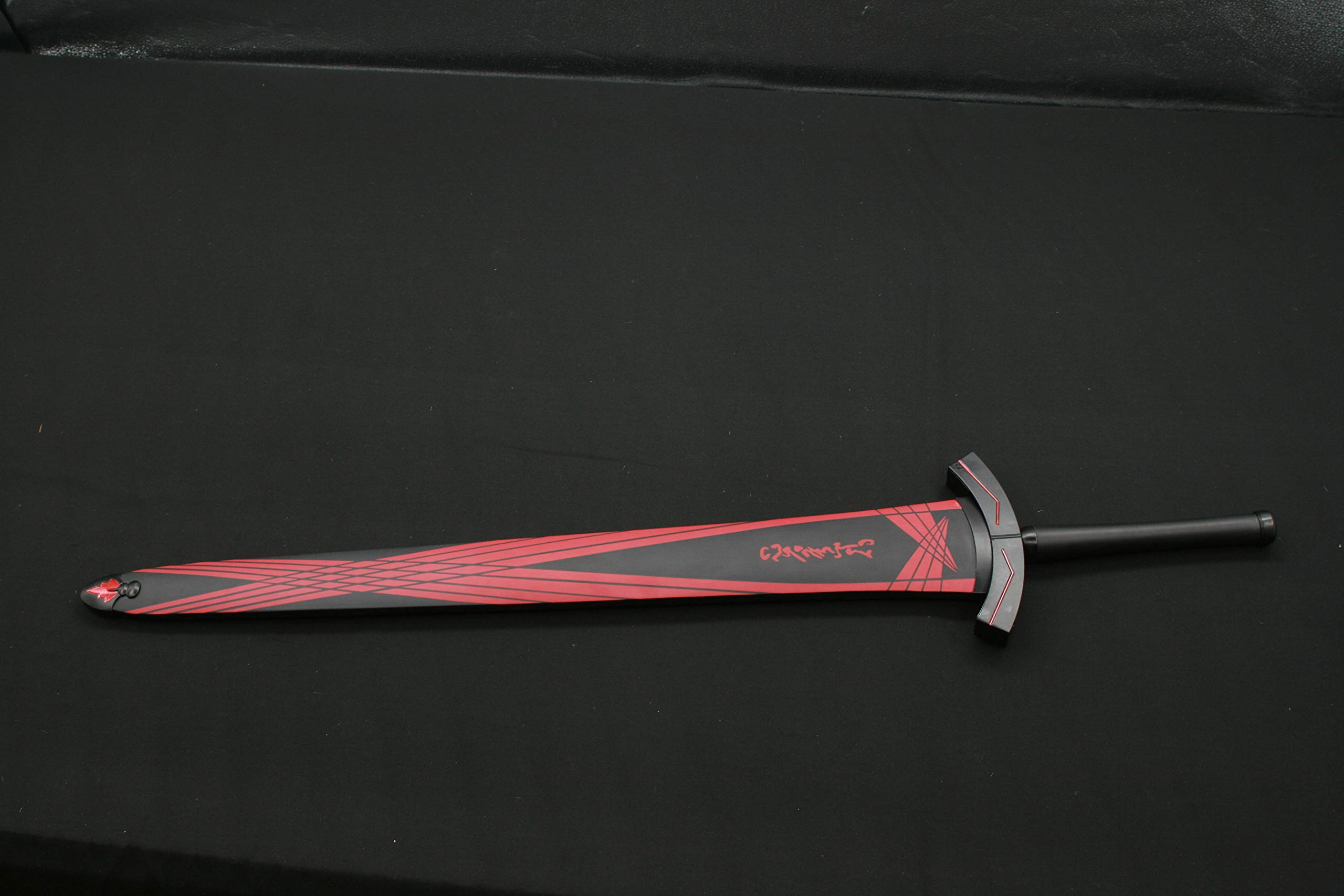 Fate Stay Night Saber Excalibur Sword - Japanese Anime Cosplay Replica - Fate Grand Order Steel Sword - Black - Perfect for Cosplay, Halloween Costumes, and Anime Collectors