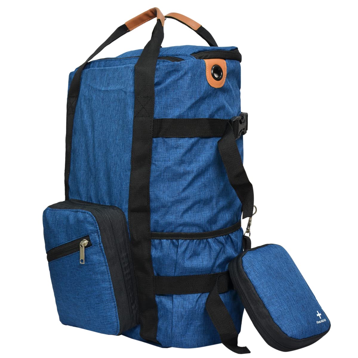 BEMYGREENBAG Foldable Waterproof Backpack - Lightweight Hiking Pack for Swimming, Yoga & Outdoor Activities - Durable Travel Daypack (Blue) | Perfect for Camping, Beach Trips & Gym Workouts
