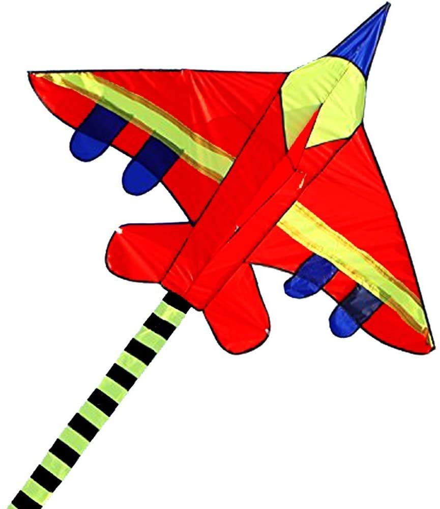 **HENGDA Kite for Kids & Adults - Realistic Cartoon Rocket Kite, Easy Single Line Flying for Outdoor Fun - Perfect for Beach, Park, and Family Picnics**