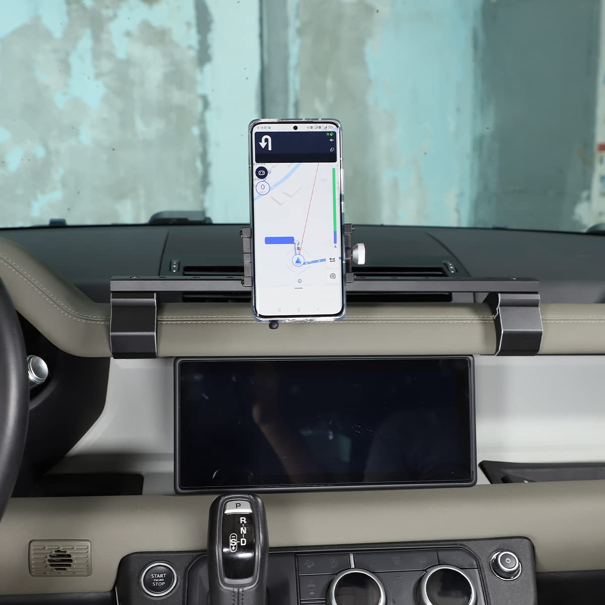 Universal Car Phone Holder Mount - Multi-Angle Adjustable GPS Navigation Bracket for Land Rover Defender 2020-2023 | Durable Car Accessories for Hands-Free Driving & Road Trips