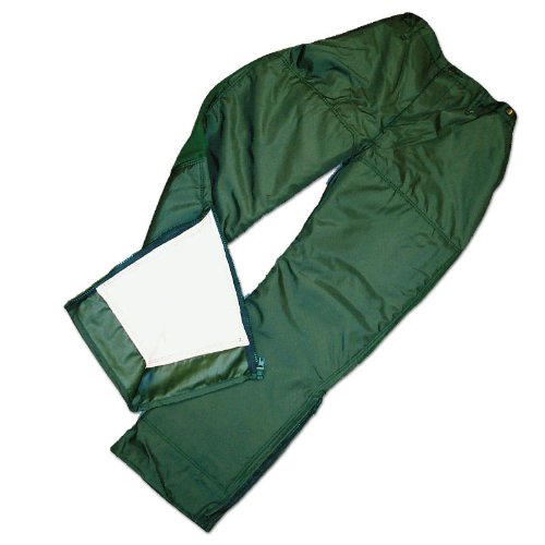 Green Logger Chainsaw Safety Pants - Professional Chainsaw Protection for Forestry Work & Tree Cutting | Durable & Comfortable for Outdoor Use