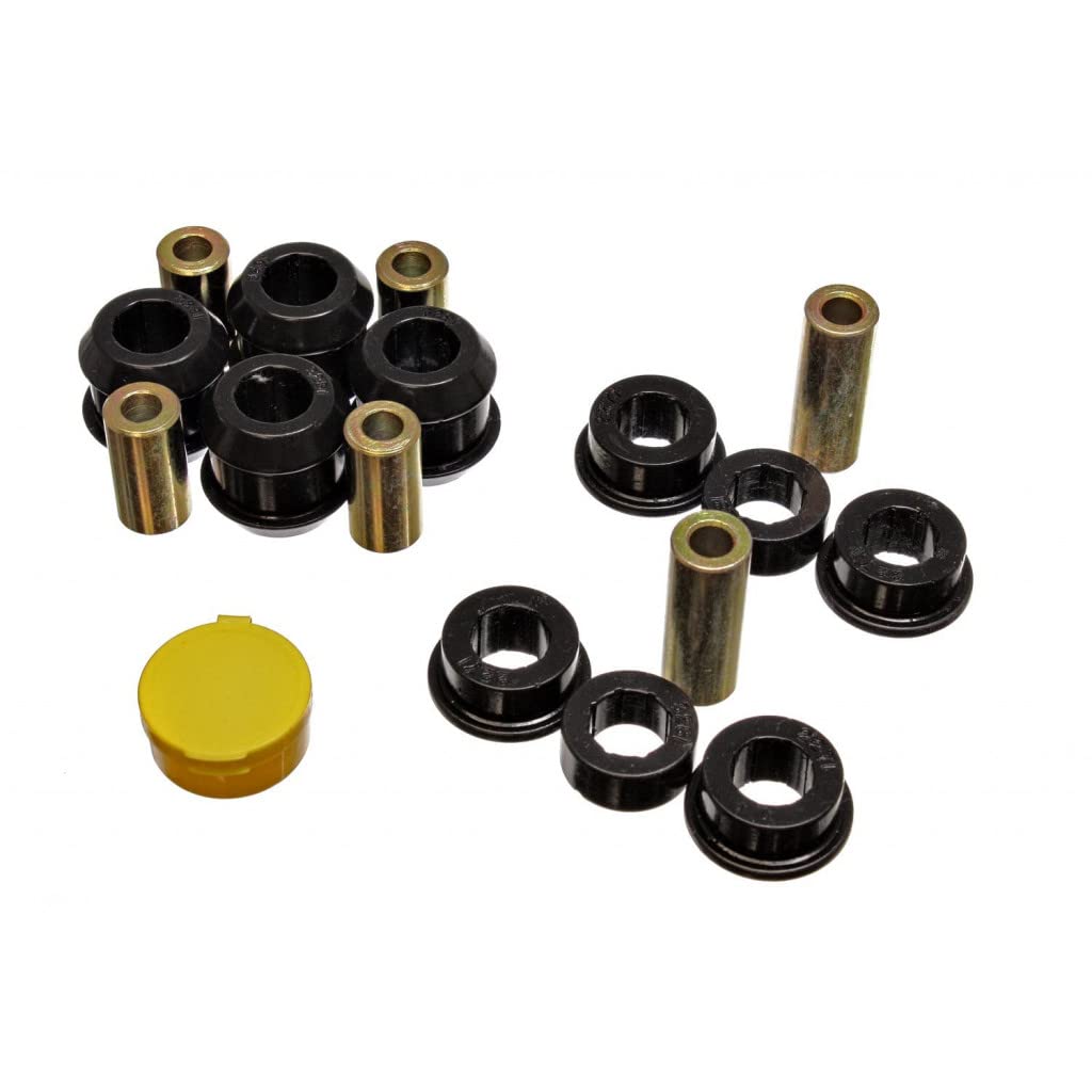 Energy Suspension Control Arm Bushing Set Front Black 16.3108G for 1990-1993 Acura Integra - Improve Handling & Ride Comfort for Street Performance & Track Racing