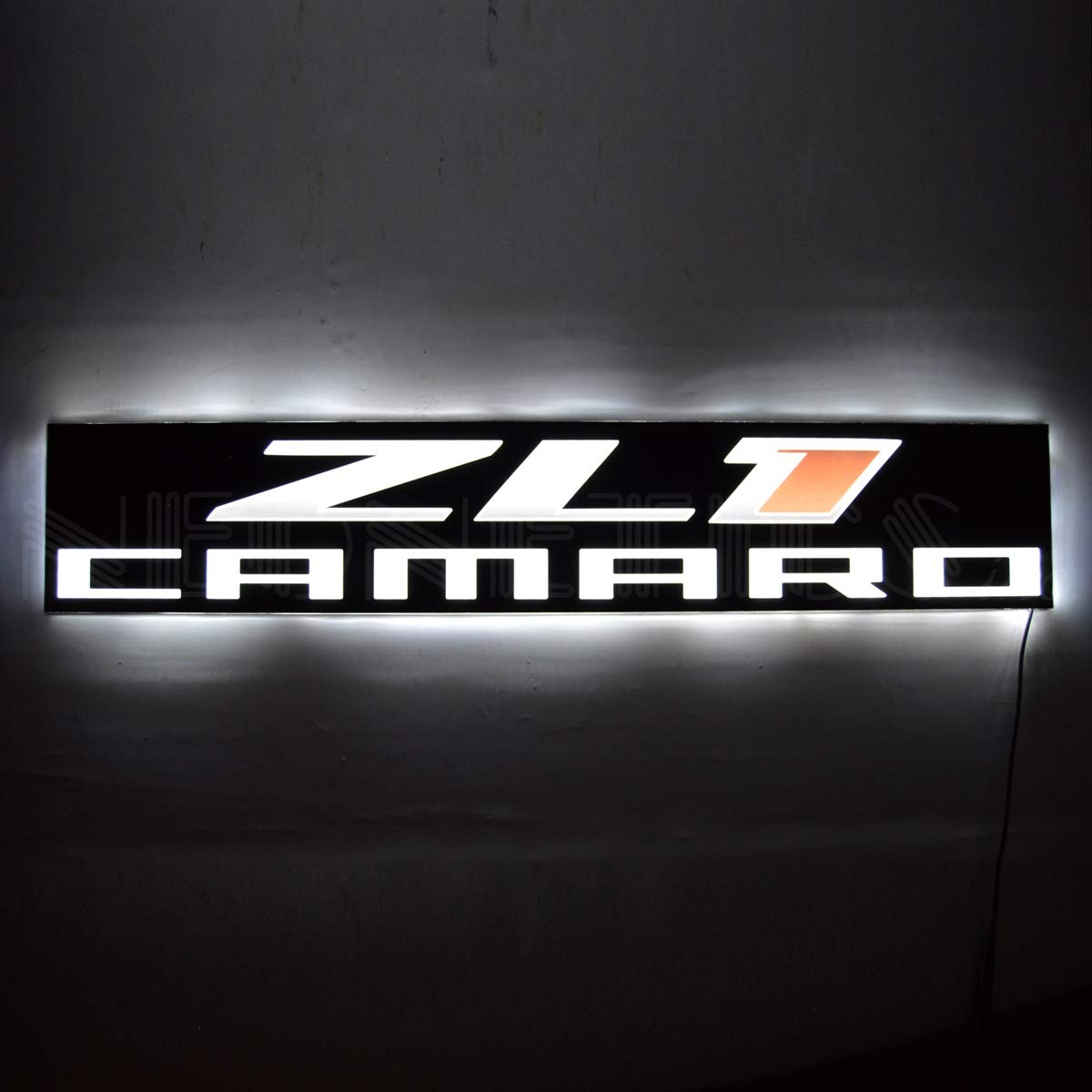 Chevy Camaro ZL1 Ultra Slim LED Wall Light Sign - 36