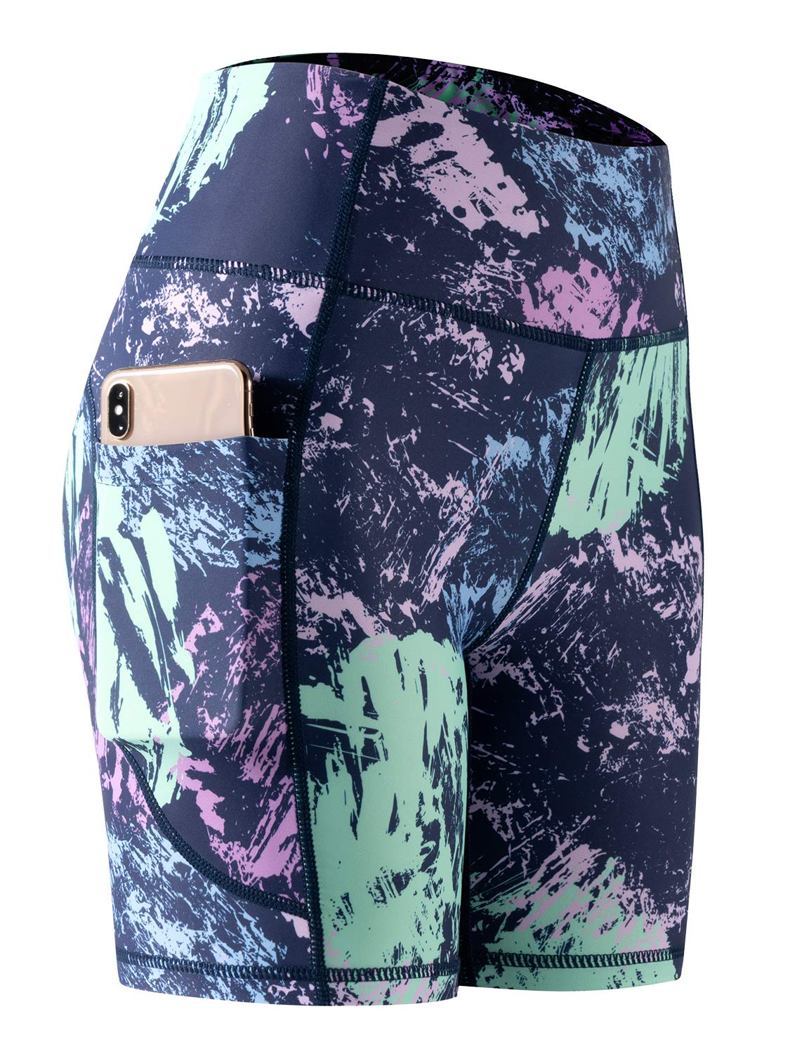 CADMUS High Waist Yoga Shorts for Women - 3/4/6/7/8 Inch Inseam, Naked Feeling Workout Running Biker Shorts - Perfect for Yoga, Gym, Running & Lounge Wear