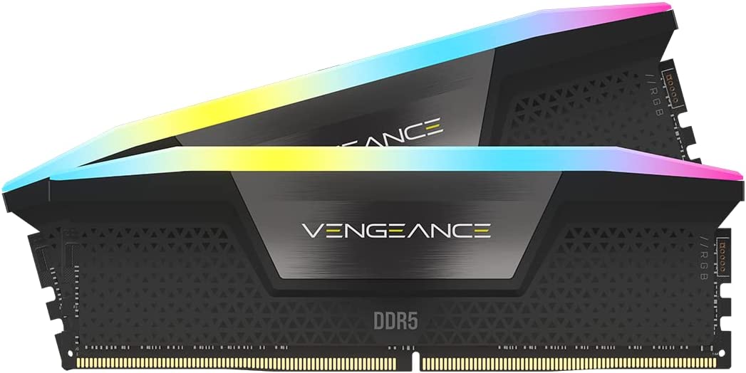 96GB (2x48GB) DDR5 5600MHz RGB Gaming RAM Kit - Intel XMP 3.0 Ready, High Performance Desktop Memory for Gaming PCs, Workstations & Content Creation