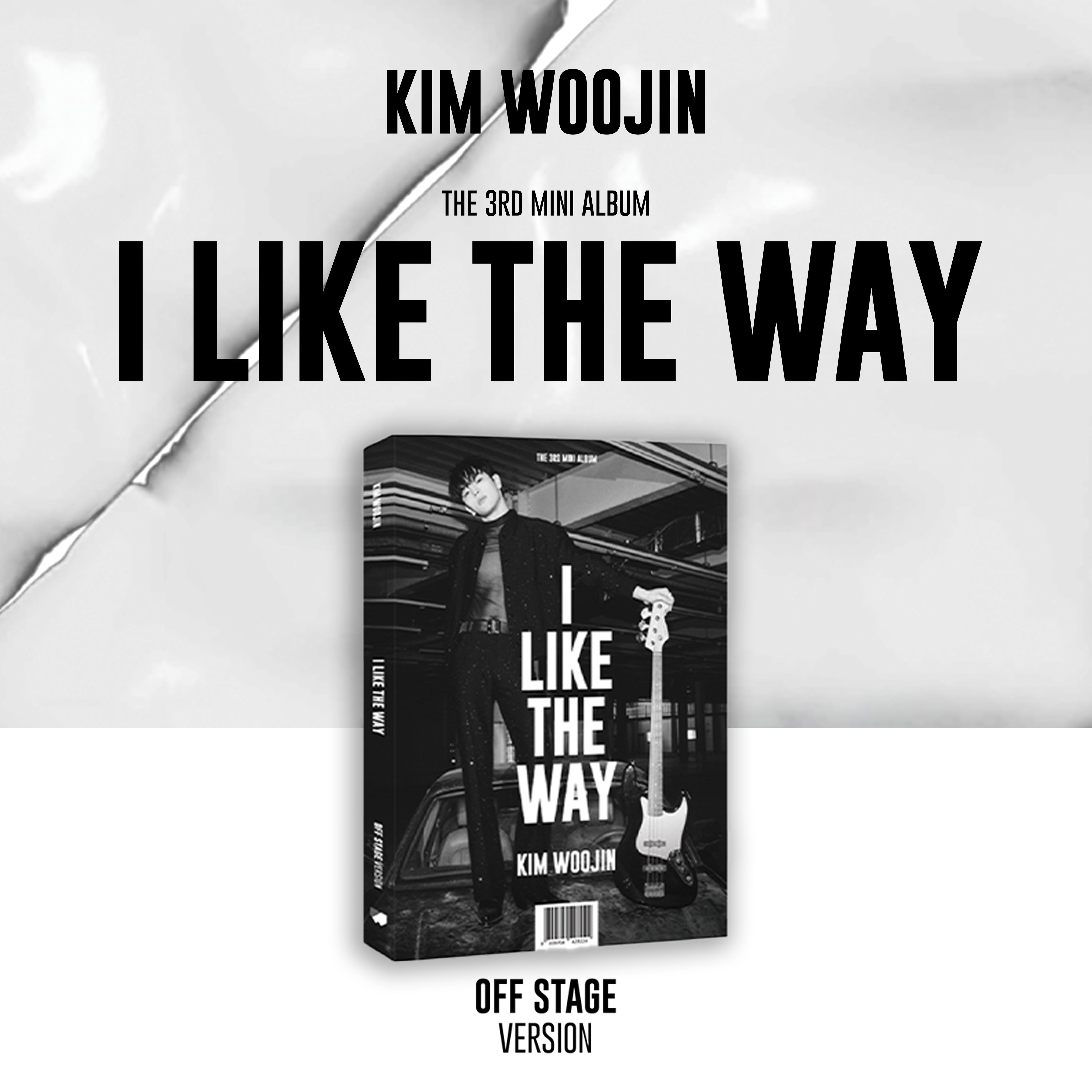 KIM WOOJIN 3RD MINI ALBUM 'I LIKE THE WAY' - Kpop Music CD with Photobook & Poster - Perfect for Kpop Fans, Collectors and Gift Giving