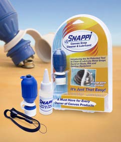 Canvas Snap Cleaner & Lubricant Spray - Fast Cleaning & Smooth Zipper Protection - Perfect for Jackets, Bags, Tents & Outdoor Gear