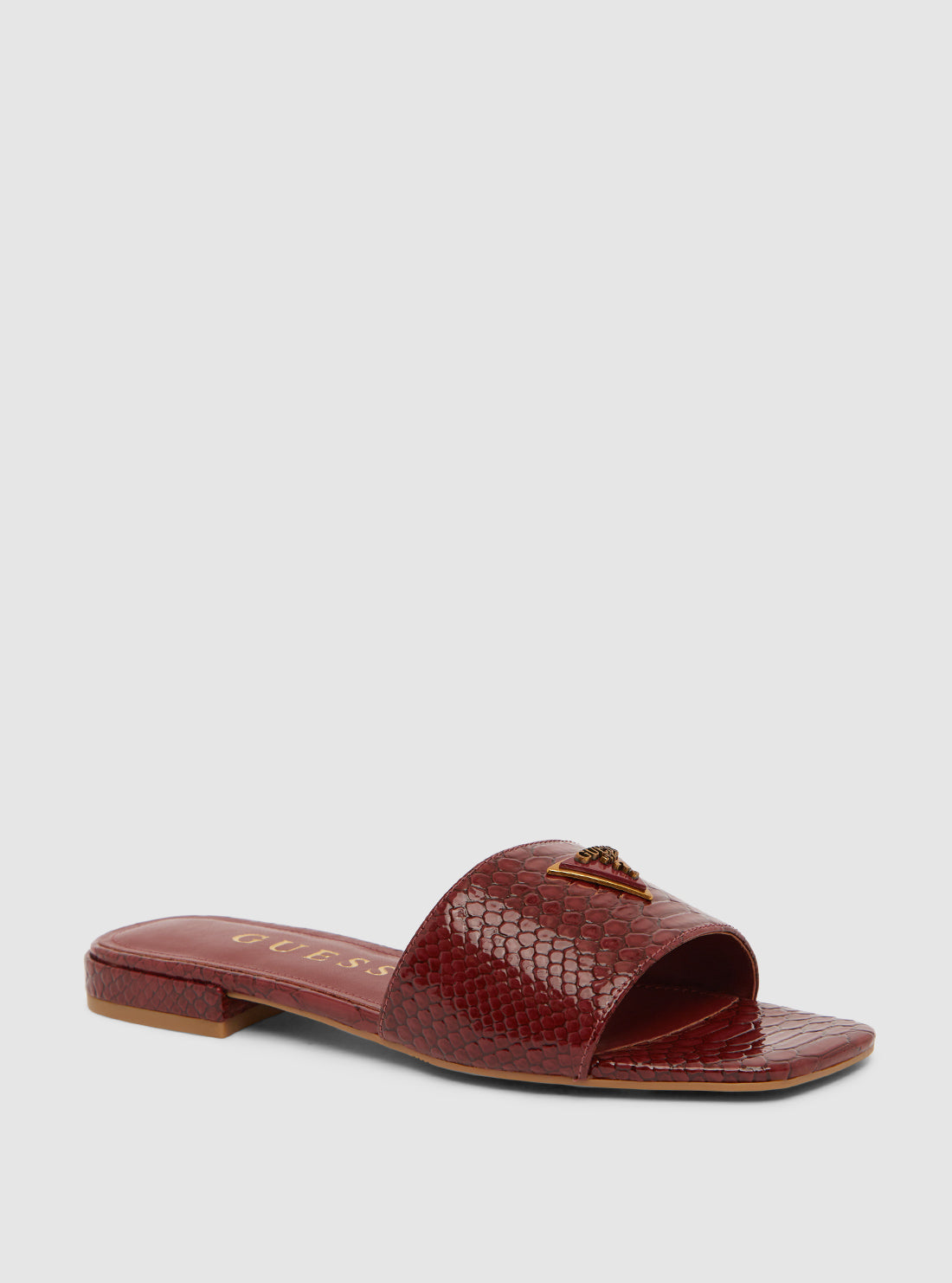 Dark Red Tamsea Slide Sandal - Comfortable Summer Slides for Women & Men - Perfect for Beach, Pool, and Casual Wear