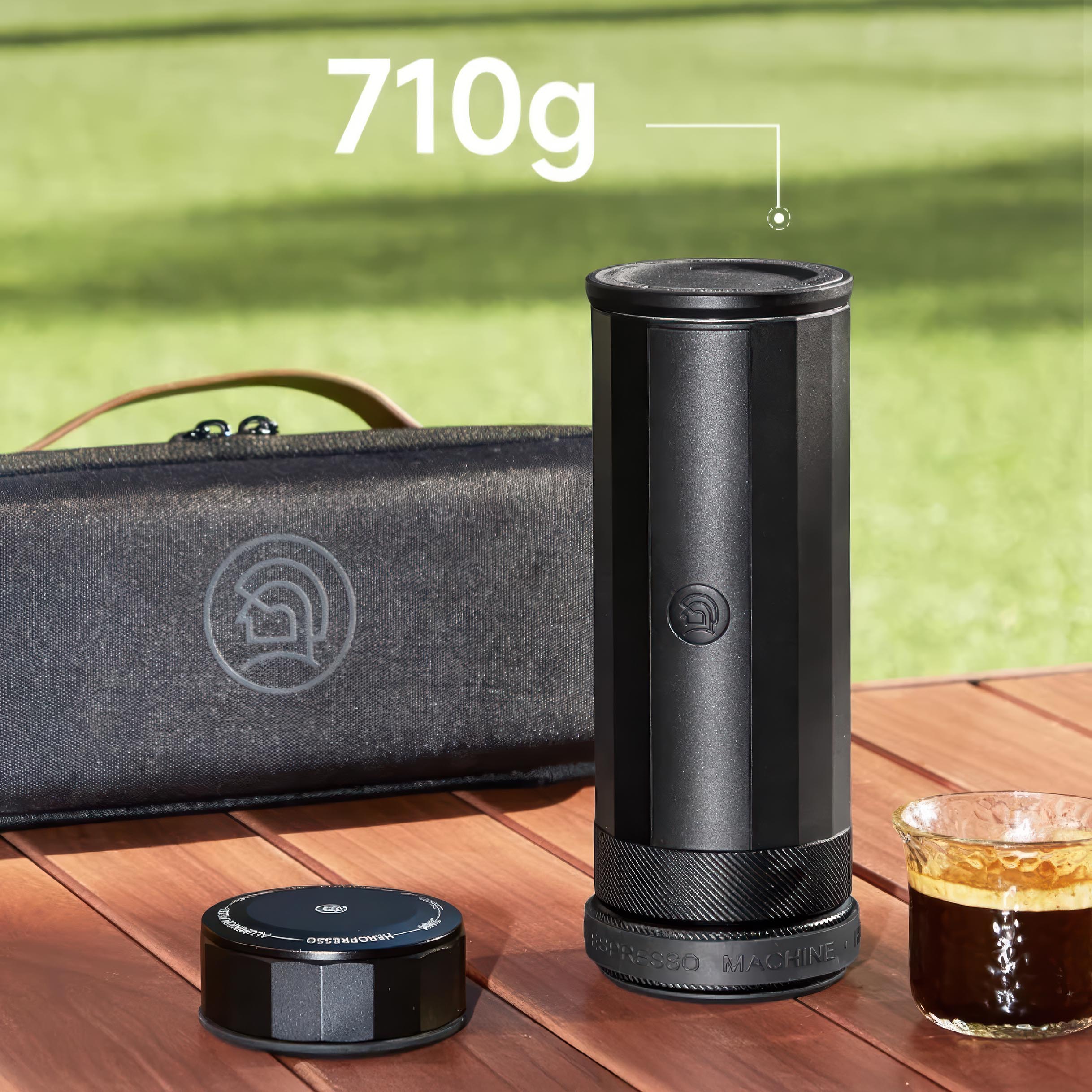 Heropresso 20 Bar Portable Espresso Maker Pro - Compact Manual Coffee Machine for Camping, Travel & Home Use - Perfect for Outdoor Adventures & Office Breaks