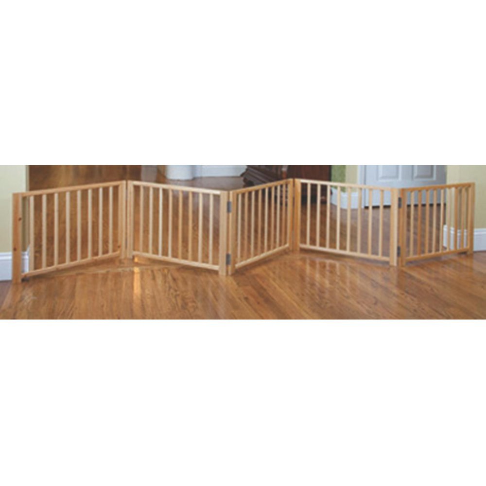 Free Standing Walk Over Gate - Adjustable Baby & Pet Safety Gate for Doorways & Stairs - Perfect for Home, Nursery & Play Areas