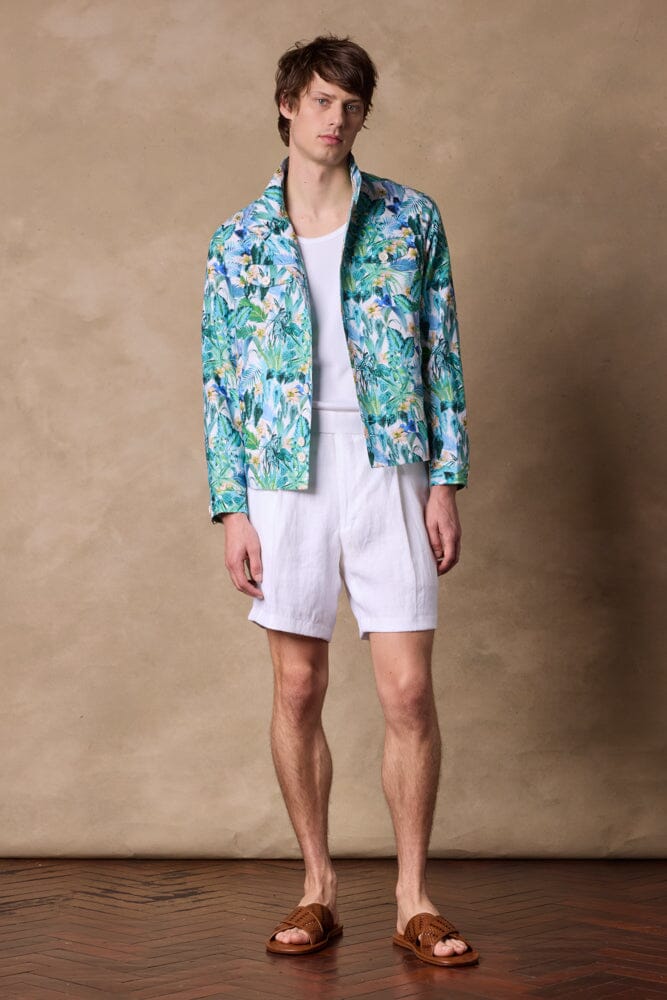 Stylish Harrington Jacket with Whimsical Floral Print - Lightweight Spring & Fall Outerwear for Men & Women | Perfect for Casual Outings, Date Nights & Outdoor Adventures